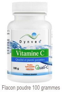 Vitamine C pure  Quali&#x000000ae; C - Flacon 100 g de poudre
