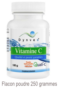 Vitamine C pure  Quali&#174; C - Flacon 250 g de poudre