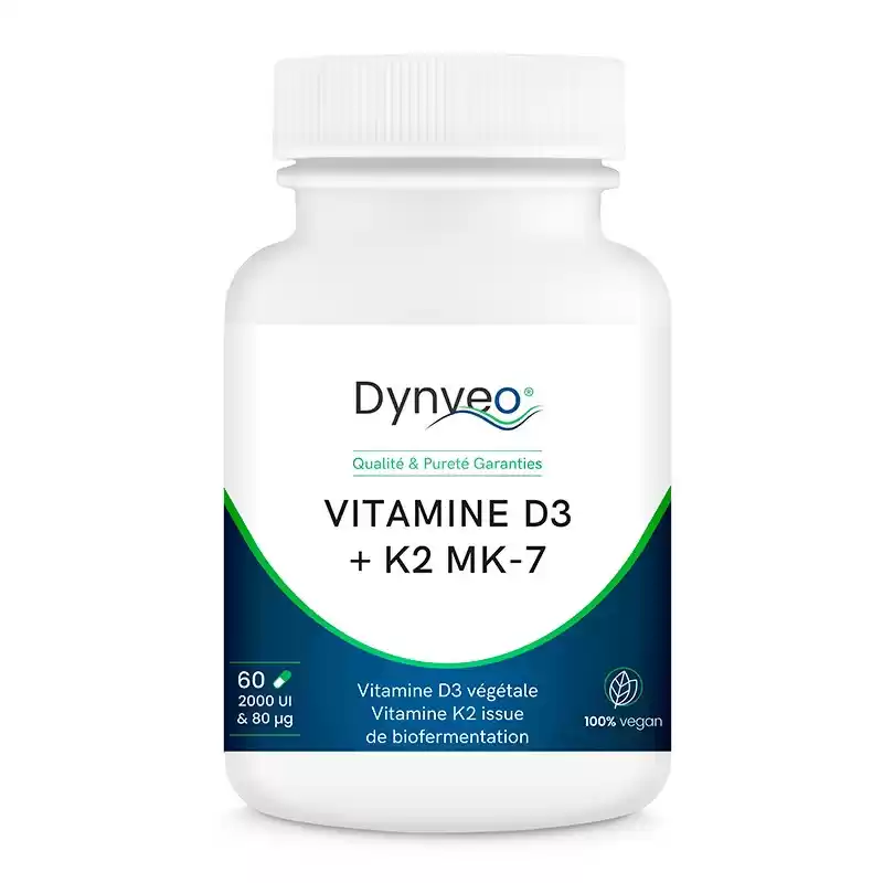 Vitamine D3 et K2 MK7