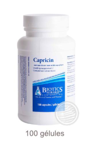 Capricin Acide Caprylique 100 gélules