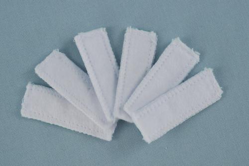 Manchons en coton avec velcro pour micropulsation Silver Pulser